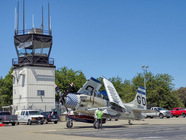 N188RH — - May 2018, Collings Foundation Douglas EA-1E at Livermore Municipal, CA