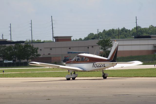 Piper Cherokee (N5227L) - Indy South Airport in Greenwood, Indiana.