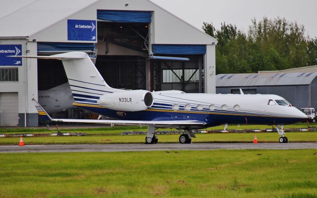 Gulfstream Aerospace Gulfstream IV (N33LR) - n33lr g4 at shannon 7/5/14.