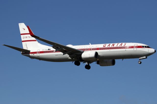 Boeing 737-800 (VH-VXQ) - on 9 August 2019