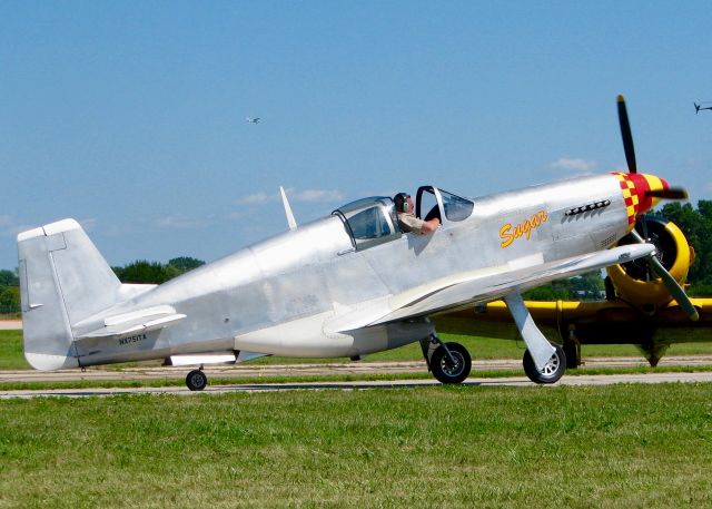 TITAN T-51 Mustang (N751TA) - At Oshkosh. 2015 Titan T-51B Mustang