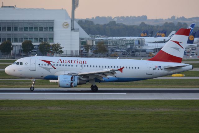 Airbus A319 (OE-LDF)