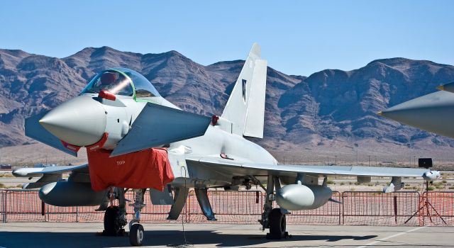 RA-FAF — - RAF Typhoon at Aviation Nation 2010