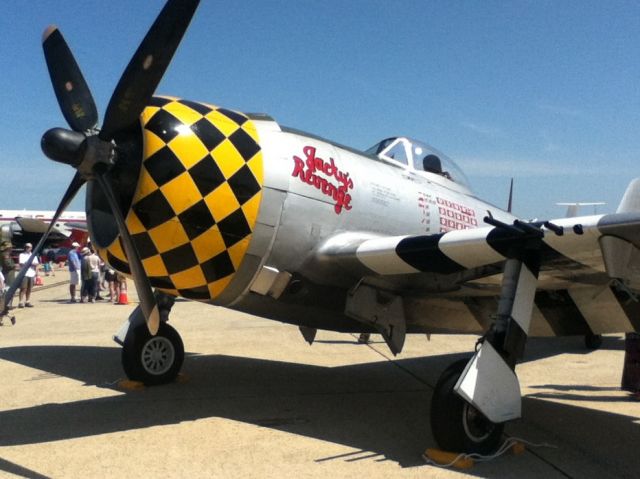 REPUBLIC Thunderbolt (N1345B) - Republic P-47N Thunderbolt "Jackyes Revenge" (ADW) Andrews AFB - Maryland USA May 19, 2012