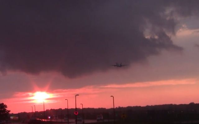 Airbus A320 (N310NW) - DAL1466 climbing into the clouds.