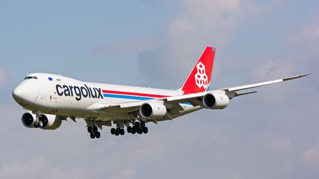 LX-VCG — - Nothing spezial, only a Cargolux coming Home.