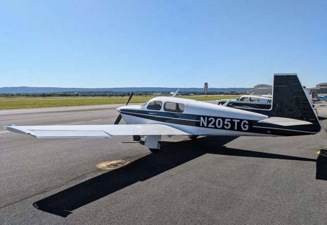 Mooney M-20 (N205TG) - This amazing Mooney M20J 205 flew non-stop across the Atlantic from Newfoundland, Canada to France.