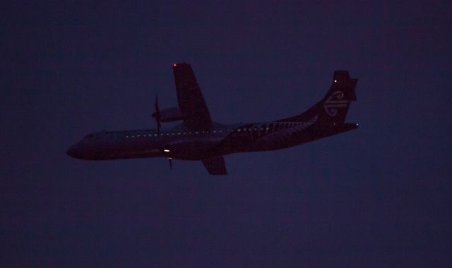 ATR ATR-72 — - Good Morning and welcome to Invercargill NZM 5701 just in from Christchurch over Clifton.br /My trusty Tamron 150-600 lens, bit grainy as its took at 1600 sec F6.5 iso 4000