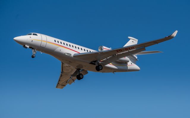 Dassault Falcon 8X (VQ-BXH) - Shell Corporate aircraft arriving at IAH on 1/9/2021