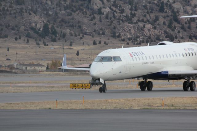 Canadair Regional Jet CRJ-700 (N713EV) - N713EV at Butte as SKYWEST 4312 from KSLC.br /br /Taken 17:01, November 2, 2024 with a Canon EOS T2i and 70-300mm (300mm, 1/500, ƒ7.1, ISO 800)