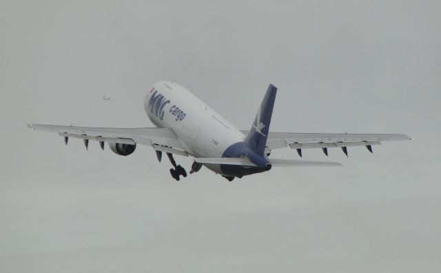 TC-MCB — - An MNG Airlines Airbus A300 at take off. Schiphol, NL.