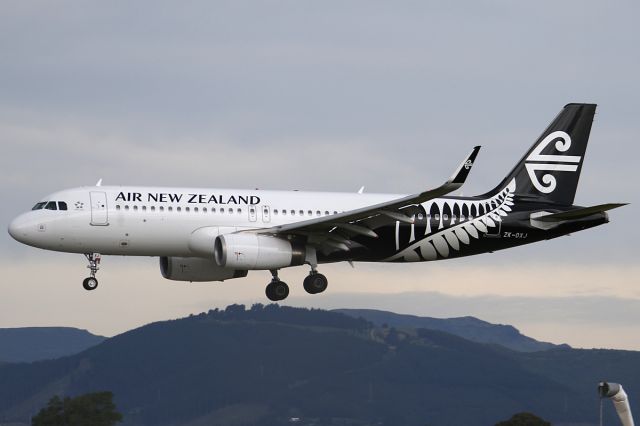 Airbus A320 (ZK-OXJ) - on 18 December 2016