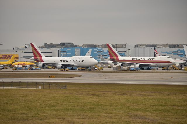 Boeing 747-400 (N745CK) - Along with sistership N716CK 12-31-23