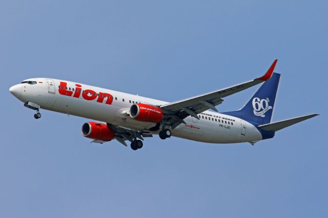 Boeing 737-900 (PK-LJO) - "60th Boeing 737-900ER for Lion Air" livery