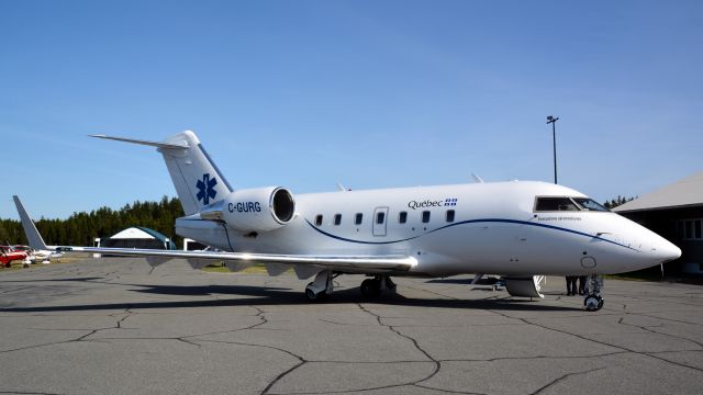 Canadair Challenger (C-GURG) - QUE10 - MEDEVAC