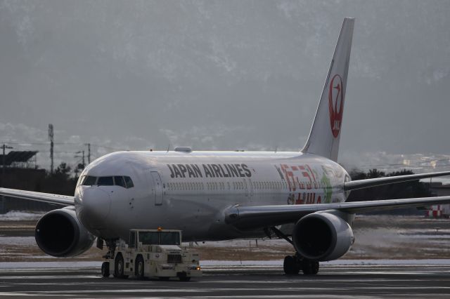 BOEING 767-300 (JA656J) - 01 January 2017:HKD-HND.