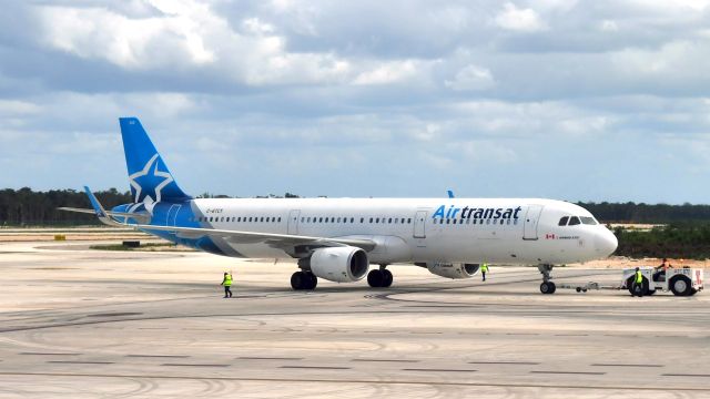 Airbus A321 (C-GTCY) - Air Transat Airbus A321-211(WL) C-GTCY in Tulum