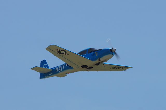 North American Navion (N4371K) - Just after takeoff - 5/16/17