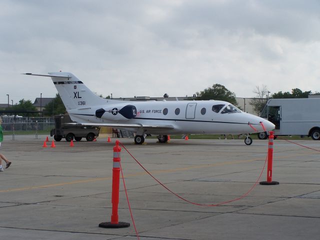 Beechcraft Beechjet (N92361) - T-1 Jayhawk on display in Biloxi