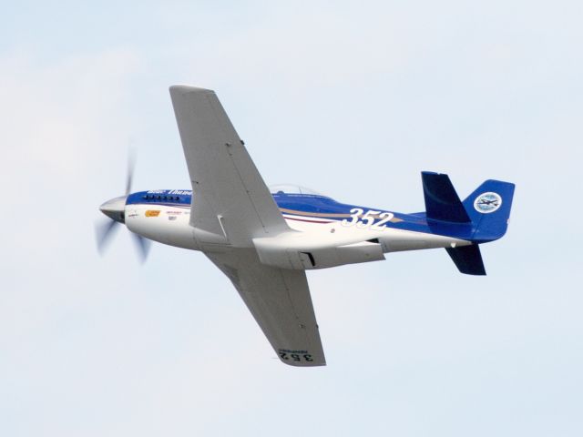 North American P-51 Mustang (N352BT) - Oshkosh 2013!