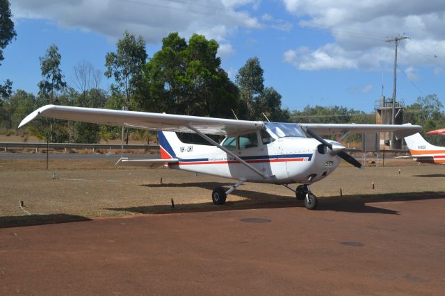 Cessna Skyhawk (VH-LHI) - Parked on ramp at Mareeba, waiting for next student!