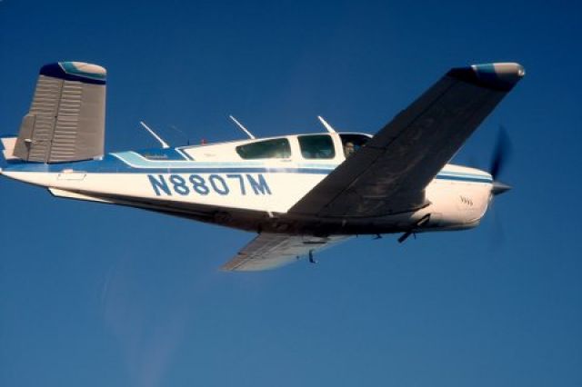 Beechcraft 35 Bonanza (N8807M) - 1964 S35 V-tail Bonanza.  The best high-performance single-engine aircraft money can buy!