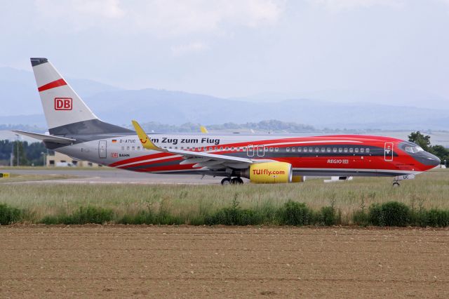 Boeing 737-800 (D-ATUC) - "ICE DB Bahn DB Air Two" livery