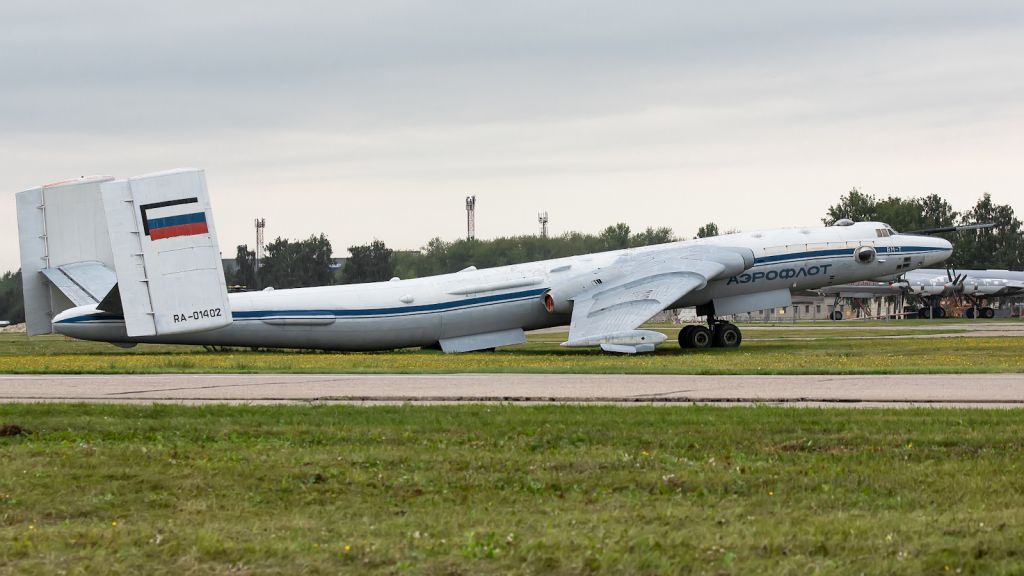 MYASISHCHEV M-4 (RA-01402) - Myasishchev VM-T Atlant (RA-01402) Myasishchev design bureau. Displayed at Long Range Aviation museum.