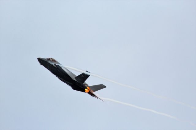 Lockheed F-35C — - Full Power on Take-Off to 15000 ft.  Operation Northern Lightning - Volk Field WI