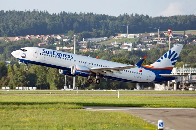 Boeing 737 MAX 8 (TC-SOL)
