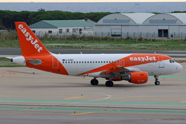 Airbus A319 (G-EZBV)