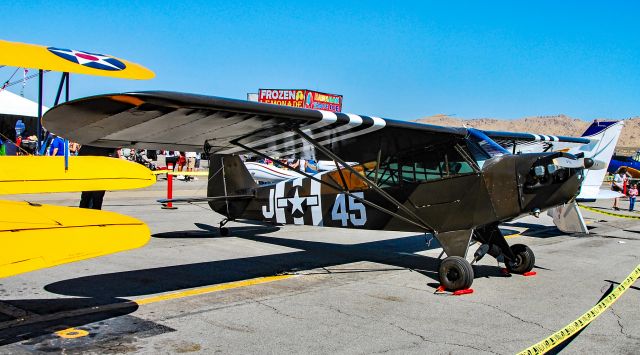 Piper NE Cub (N67808) - N67808 1945 PIPER J3C-65 s/n 13935 - Apple Valley Airport (APV) (KAPV)br /California, USAbr /Photo: TDelCorobr /October 7, 2023