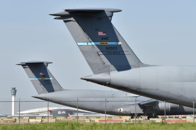 LOCKHEED C-5 Super Galaxy (85-0003) - Along with sister ship 85-0007