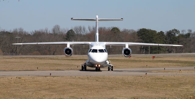 Fairchild Dornier 328JET (N328LN) - A 2000 model Dornier 328JET, taxiing to the ramp at Thomas J. Brumlik Field, Albertville, AL - March 8, 2021.