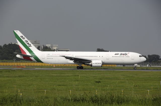 BOEING 767-300 (I-AIGG) - Departure at Narita Intl Airport R/W16R on 2012/07/28