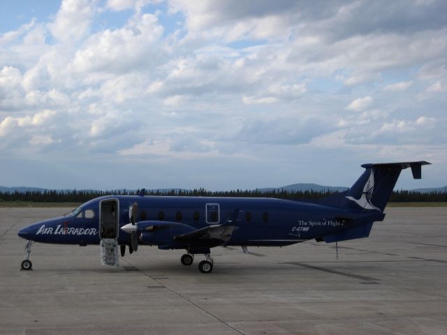 Beechcraft 1900 (C-GTMB) - C-GTMB, Air Labradors Beech 1900 on the ground in Goose-Bay, Newfoundland & Labrador, waiting for its crew - August 2007