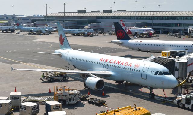 Airbus A320 (C-FGYS) - Air Canada Airbus A320-211 C-FGYS in Toronto 