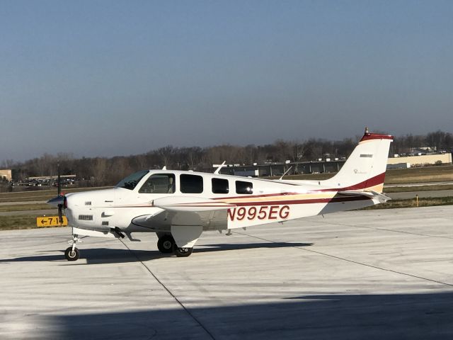 Beechcraft Bonanza (36) Turbo (N995EG) - Parked at Jackson (KJXN)