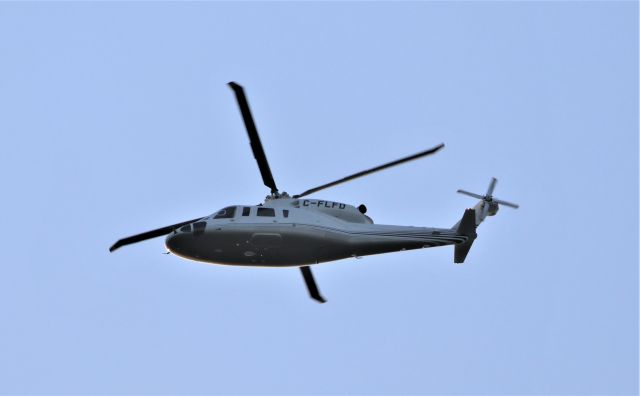 C-FLFD — - C-FLFD SIKORSKY S-76D Canadiennes Hélicoptères Ltee Survolant la ville de Lavaltrie QC. le 20-07-2023 à 19:46