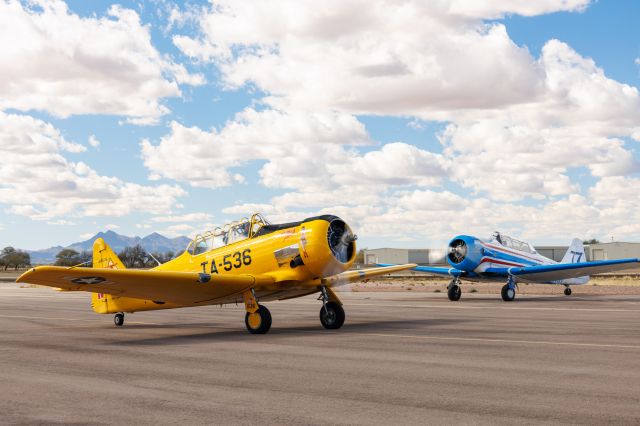 North American T-6 Texan (N260CF) - Out having fun!