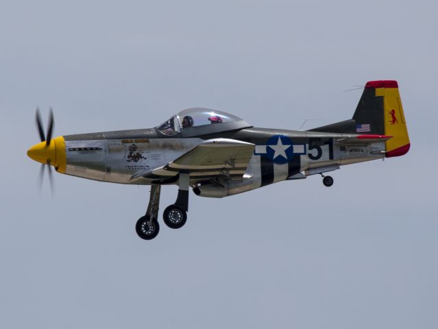 North American P-51 Mustang (N751TX) - osh18! 25 JUL 2018.