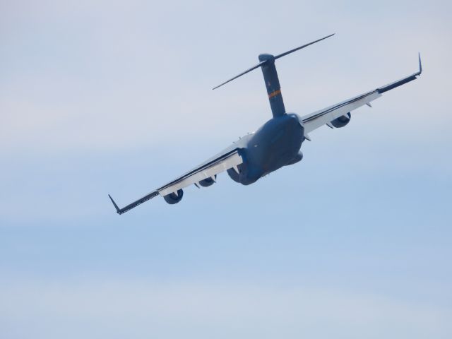 Boeing Globemaster III (96-0008) - CADDO82br /MAKING HIS FINI FLIGHT OVER Baxter Springs Kansas. br /08/19/22