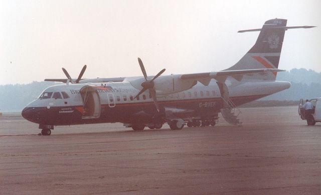 Aerospatiale ATR-42-600 (G-BVEF) - British Airways Express Atr42, Archief 92