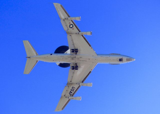 Boeing 707-300 (75-0557) - E-3B Sentry at Barksdale Air Force Base.