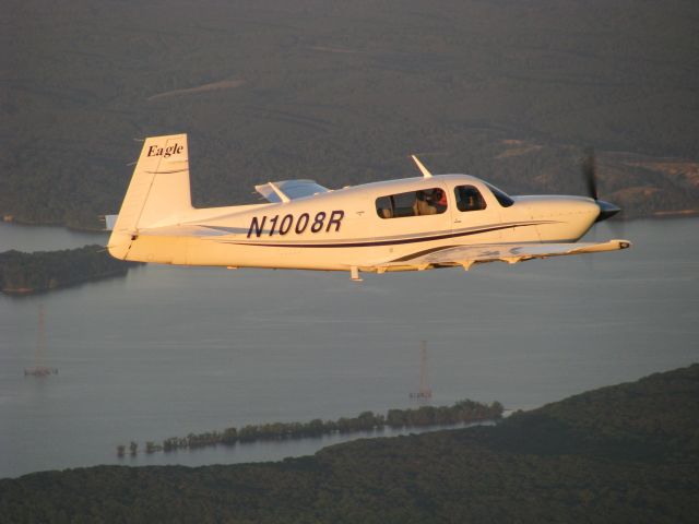 Mooney M-20 (N1008R) - 2000 Mooney Eagle.  Midwest Mooney Screamin Eagle STC.  310HP - 8000msl - 190KTAS