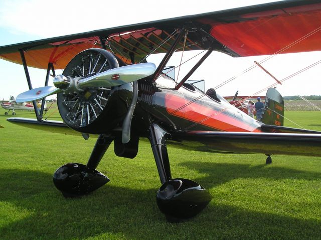 N3976B — - Modified PT-17 Stearman at Stanton MN. 6-15-08