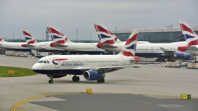 Airbus A319 (G-EUOI) - British Airways Airbus A319-131 G-EUOI in London Heathrow 