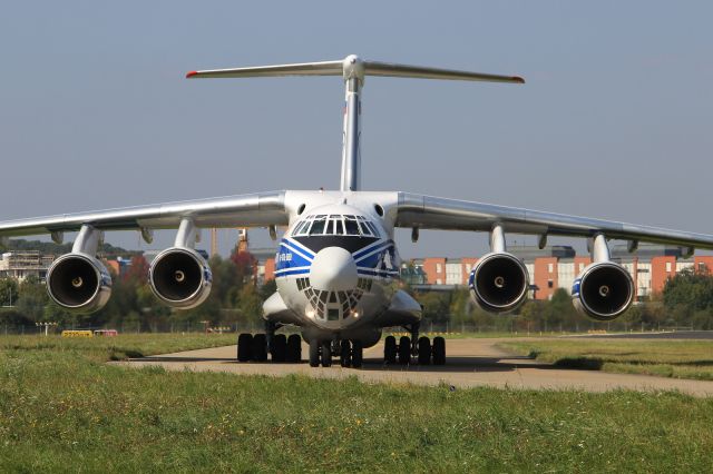 Ilyushin Il-76 (RA-76951) - brought other Boeing parts of the old Lufthansa Boeing 737-200 D-ABCE "Landshut" which was hijacked in 1977