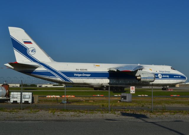 Antonov An-124 Ruslan (RA-82046) - VDA2217 "Volga-dnepr" arriving at KCLT - 5/24/16