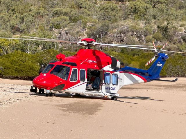 VH-ESZ — - Medivac - Moonlight Bay, Cape Upstart, Queensland 30 July 2023